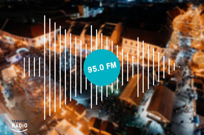 Vianočné rádio v centre Trnavy na 95,0 FM